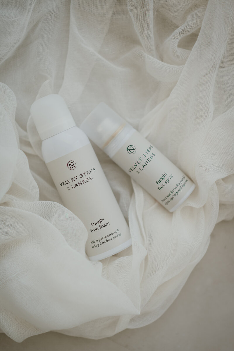 LaNess Nagelstudio velvet steps laness funghi free duo organza